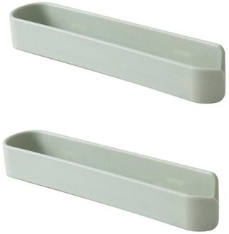 2PCS Bathroom Towel Bar Self Adhesive Wall Mounted Towel Holder Kitchen pot cover frame Slipper Rack #512 GN