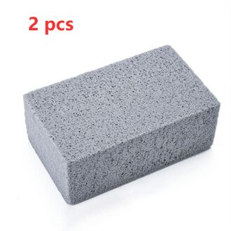 2Pcs Bbq Grill Schoonmaken Baksteen Blok Barbecue Schoonmaken Steen Bbq Rekken Vlekken Vet Cleaner Bbq Gereedschap Keuken Siert Gadgets