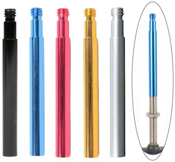 2Pcs Bicycle French Valve Extender Extension 60mm Aluminum Alloy Decoration Fixed Gear MTB Bike Parts For Presta Valve