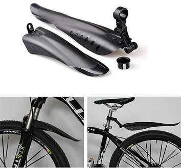 2Pcs Bicycle Lightest Mudguard MTB Bike Fender Mud Guards Wings For Cycling Front Rear Fenders Easy To Assemble Bike Accessory