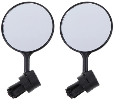 2Pcs Bicycle Mirror Handlebar Rearview Mirror Wide Angle 360 Degree Rotate For Mountain Bike Bicycle Cycling Accessories