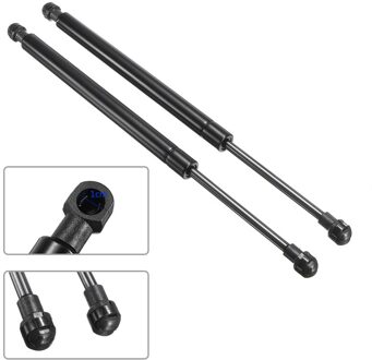 2pcs Black Car Tailgate Trunk Gas Spring Tailgate Gas Struts 355mm Accessories Parts Suitable For BMW 3 Series E90