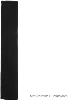 2Pcs Black Fietsketting Protector Fietsen Zorgketen Geplaatst Guards Fiets Frame Chain Protector Protector Mtb Fiets Accessor 22x1.1x5cm