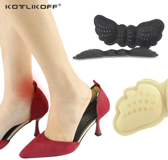 2pcs Butterfly Heel Insoles Heel Shoes Stickers For Heels Length Shoe Heel Pad Foot Care Anti Abrasion Keep Abreast Heel Pads