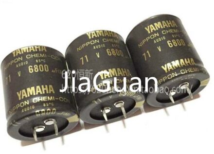 2Pcs CHEMI-CON Yamaha 71V6800UF 35X40Mm Ncc Filter Elektrolytische Condensator Nippon 6800Uf 71V Audio Power versterker 6800Uf/71V