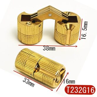2Pcs Cilinder Messing Koper Onzichtbare Verborgen Vat Scharnier Bout Sieraden Hout Dozen Deur Scharnieren Antieke Meubels Hardware 16mm in diameter
