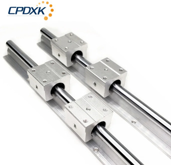 2pcs Cnc Parts For Machine SBR16 / SBR12 / SBR20 + 4pcs SBR Linear Bearing Blocks For Cnc Rail