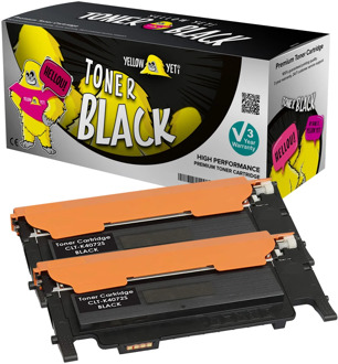2pcs Compatible CLT-4072S CLT-407S Toner Cartridge for Samsung CLP-325W CLX-3180 CLX-3180FW CLX-3180FN CLX-3186 Printer