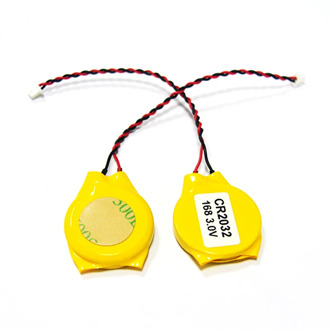 2pcs DC08 Dell G4221 Latitude D610 D620 CMOS RTC BIOS 3V CR2032 Battery 2 Pin