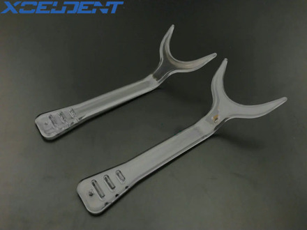 2pcs Dental Orthodontic Mouth Lip Retractor Opener Brace Sterilization Large+Small Dentistry Instrument