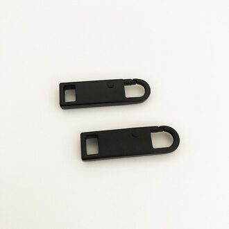 2Pcs Diy Afneembare Rits Pull Zip Vervanging Cord Zip Puller Reparatie Zip Hoofd Voor Bagage Rugzak Kleding Accessoires