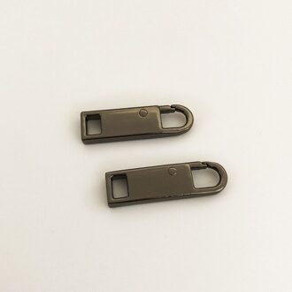 2Pcs Diy Afneembare Rits Pull Zip Vervanging Cord Zip Puller Reparatie Zip Hoofd Voor Bagage Rugzak Kleding Accessoires