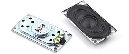 2Pcs Diy Computer Speaker Audio Draagbare Luidsprekers 2040 8Ohm 2W Notebook Speaker