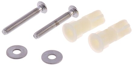 2Pcs Diy Toiletbril Scharnieren Schroeven Wc Gat Bevestiging Fit Toiletbrillen Scharnieren Reparatie Tools 48Mm * 18mm