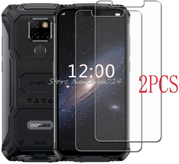 2PCS Doogee S68 Pro Tempered Glass Protective FOR Doogee S68Pro 5.9" Screen Protector Glass Film phone case Cover