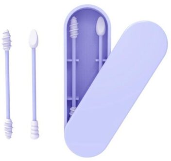 2Pcs Double-Ended Siliconen Spiraal Wattenstaafjes Oor Pick Lepel Herbruikbare Oor Wax Verwijderen Cleaner Oor Tool Multi-Functie Draagbare 02