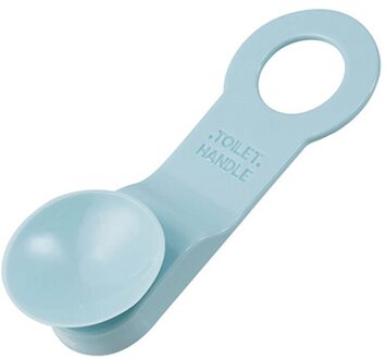 2Pcs Draagbare Toilet Seat Cover Lifter Zuignap Type Closestool Wc Lift Tool Handvat Huis Badkamer Accessoires blauw