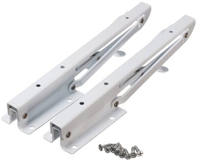 2Pcs Driehoekige Folding Beugel Metal Release Vangen Ondersteuning Bank Tafel Vouwen Plank Beugel Thuis