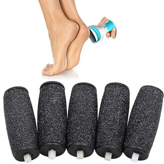 2Pcs Dull Poolse Voetverzorging Tool Heads Hard Skin Remover Vullingen Vervanging Rollen Voor Hak Bestand Voeten Care Tool