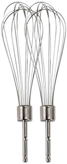 2Pcs Elektrische Klopper Accessoires Rvs Frother Mixer Garde Voor Zweepslagen Keuken Gereedschap Makkelijk Schoon & Duurzaam