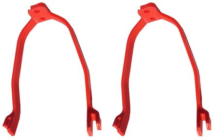 2Pcs Elektrische Scooter Achter Spatbord Beugel Stijve Ondersteuning voor Xiaomi Mijia M365/M365 Pro Scooter Accessoires Onderdelen rood