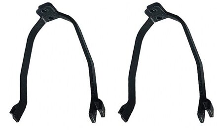 2Pcs Elektrische Scooter Achter Spatbord Beugel Stijve Ondersteuning voor Xiaomi Mijia M365/M365 Pro Scooter Accessoires Onderdelen zwart