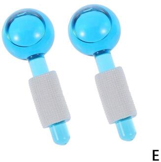 2Pcs Energie Massage Ijs Bal Rimpel Remover Schoonheid Cooling Bal Glas Globes Gezicht Bloedsomloop Crystal Ice Globes