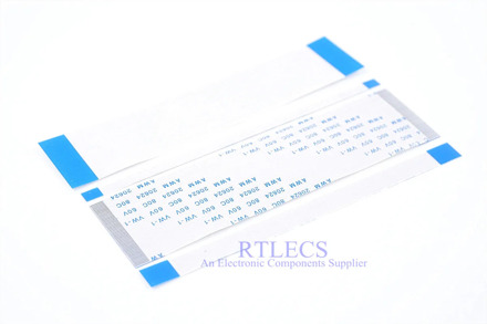 2PCS FFC FPC Ribbon Flexible Flat CABLE PITCH 0.5MM 200 mm Same Contact Side 4 6 8 10 12 16 20 30 40 50 60 68 80 Pin WIRE