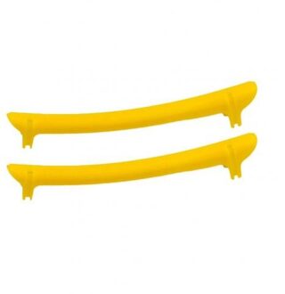 2Pcs Fiets Chain Guard Protector Shield Mountainbikes Road Fietsen Plastic Bescherm Kettingwiel Cove Beschermende Gear geel