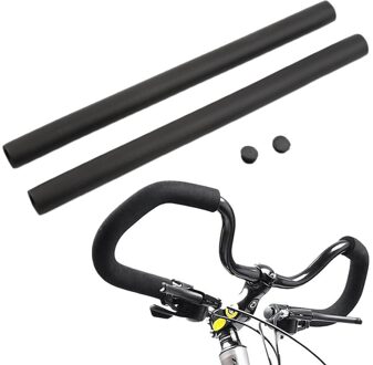 2Pcs Fiets Cyclus Mtb Racefiets Glad Soft Tube Spons Foam Handvatten Cover