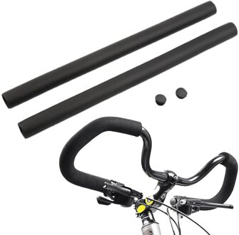 2Pcs Fiets Cyclus Mtb Racefiets Glad Soft Tube Spons Foam Handvatten Cover