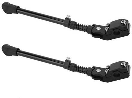 2Pcs Fiets Kickstand Aluminium Parking Rack 16/20/24/26 Inch Weg Mountainbike Ondersteuning Benen Side kick Stand Voet Brace