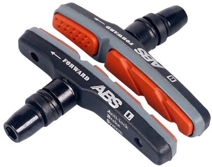 2Pcs Fiets Mountain Rem V-Remblokken Met Modder Trog Stille Fiets Remblokken Racefiets Remblokken rubber