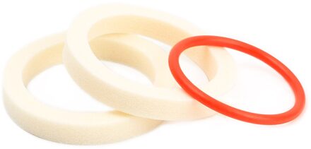 2Pcs Fiets Spons Ring Olie Verzegelde Schuim Fiets Voorvork Voor Fox Rockshox Manitou Sponzen En Route 0-ring 34mm