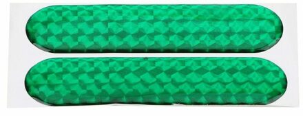 2PCS Fiets Stickers Plakband Strip Fiets Reflecterende Auto Accessoires Fietsen Fluorescerende Road Veiligheidswaarschuwing Preventie 01