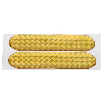 2PCS Fiets Stickers Plakband Strip Fiets Reflecterende Auto Accessoires Fietsen Fluorescerende Road Veiligheidswaarschuwing Preventie 04