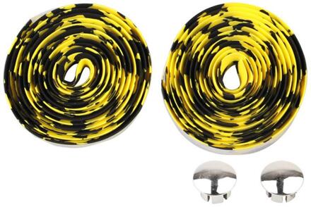 2Pcs Fiets Stuurlint Multi-Functionele Schokabsorptie Handvat Riem Anti-Slip Hoge Dichtheid Spons Stuur Tape TXTB1 05