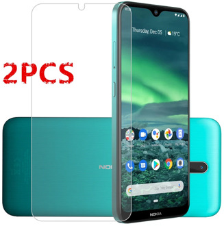 2PCS For Nokia 2.3 Glass For Nokia 2.3 Tempered Glass Film Full Glue Hard Phone Screen Protector Protective Glass for Nokia 2.3