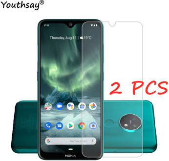2PCS For Nokia 7.2 Glass For Nokia 7.2 6.2 5.3 8.3 Glass Screen Protector Camera Film Lens For Nokia 7.2 Tempered Glass