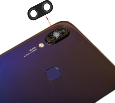 2pcs for Xiaomi Redmi Note 7 Camera Glass Lens Back Rear Camera Glass Lens with Glue Redmi Note7 Replacement Repair Spare Parts