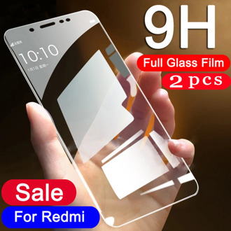 2Pcs for xiaomi redmi S2 6 5A 6A note 6 pro tempered glass phone screen protector for redmi note 4X 5 plus glass protective film