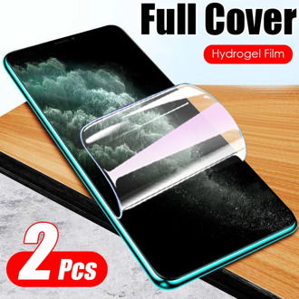 2Pcs Full Cover Hydrogel Film For Oppo A9 2020 A5 A91 A31 A8 Screen Protector Find X2 X A92S A52 A72 R19 R17 R15 K3 K1 Soft Film