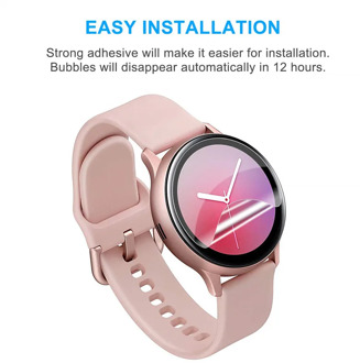 2pcs Full Protective film For Samsung Galaxy watch active 2 Screen Protector 3D Ultra-thin watch Active2 44mm 40mm Accessories