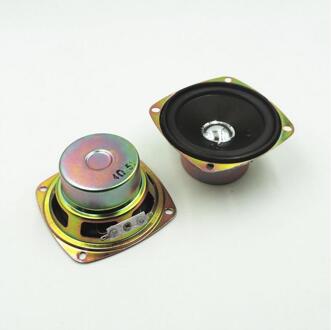2pcs Full Range Speaker DIY HIFI Luidspreker voor Auto Stereo Home Theater 5 W 4 ohm 3 inch Audio luidsprekers gamut antimagnetic