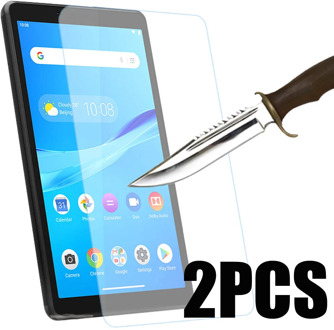 2PCS glass screen protector for Lenovo tab M7 TB-7305 M8 HD/FHD TB-8505 M10 PLUS TB-X606 7'' 8'' 10.1'' tablet protective film