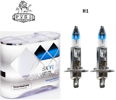 2Pcs H1 12V 55W 4300k Car halogen headlights bulb mobile Ultra bright lamp Auto bulbs Warm White Light