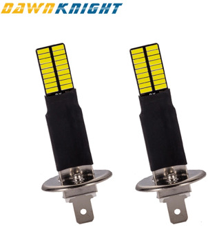 2PCS H1 H3 Led Bulbs 4014 36SMD 6000K White Car Fog Lights Driving Running Lamp 12V H1 H3 Led Replacement Bulbs