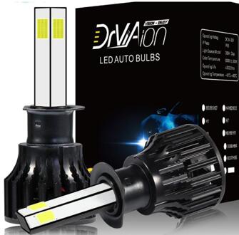 2Pcs H1 Led H4 Mini H7 H11 H9 H8 9006 9005 Auto Koplampen Lampen Rotary Chuck Off Road Voertuig werk Auto Lichten Auto Accessoires 9005/HB3