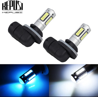 2PCS H27 881 H27W/2 High Power LED Car Bulbs Auto LED Fog Lamp DRL Daytime Running External Lights Vehicle White Ice Blue 12V