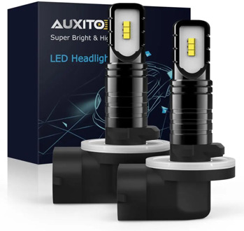 2pcs H27 Led Fog Light H27W/2 881 Auto Led Bulb Light Lamp Car Driving Running Light Driving H27W 2 LED Light 6000K White